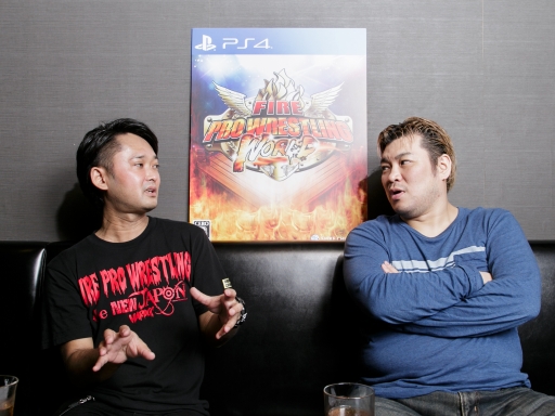 画像ギャラリー No.002のサムネイル画像 / PS4版発売記念「ファイヤープロレスリング ワールド」松本総監督×男色ディーノ対談。“究極”を目指す本作の，気になる点や今後の展開に迫る