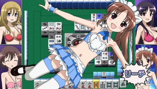画像ギャラリー No.003のサムネイル画像 / 「咲-Saki-全国編Plus」，高鴨穏乃のDLC衣装「メイド水着」が配信開始