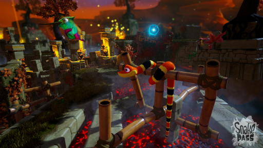 画像ギャラリー No.001のサムネイル画像 / ヘビをニョロニョロ操作する3Dアクションゲーム「Snake Pass」の開発者ビデオダイアリーが公開