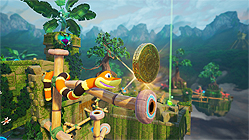 画像ギャラリー No.004のサムネイル画像 / ヘビの「ニョロニョロとした動き」を駆使するアクションゲーム「スネークパス」(PS4/Switch)の配信が本日スタート。2週間は10%オフ