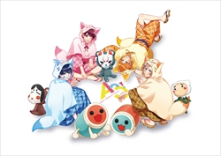画像ギャラリー No.003のサムネイル画像 / 「太鼓の達人 イエローVer.」，「美女と野獣」やGLAYのヒット曲が初登場。「A3！」とのコラボも