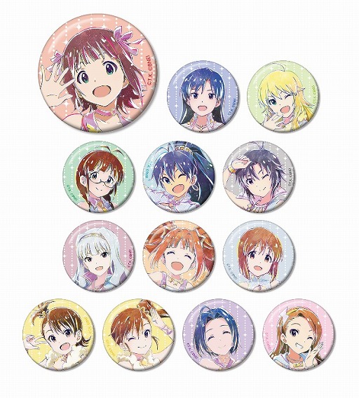 画像ギャラリー No.005のサムネイル画像 / 「アイドルマスター ミリオンライブ！」のトレーディング Ani-Art 缶バッジなどが受注受付を開始
