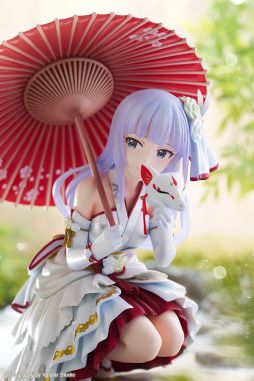 画像ギャラリー No.002のサムネイル画像 / 「ミリシタ」の「…コン♪　白石 紬」をモチーフにした1/7スケールフィギュアが2024年5月に発売決定。通常版とLimited Editionの予約受付開始