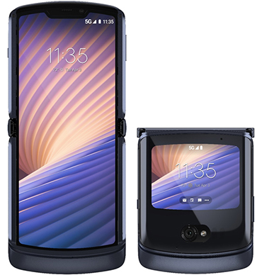 画像ギャラリー No.001のサムネイル画像 / ソフトバンク，二つ折りスマートフォン「razr 5G」を3月26日発売