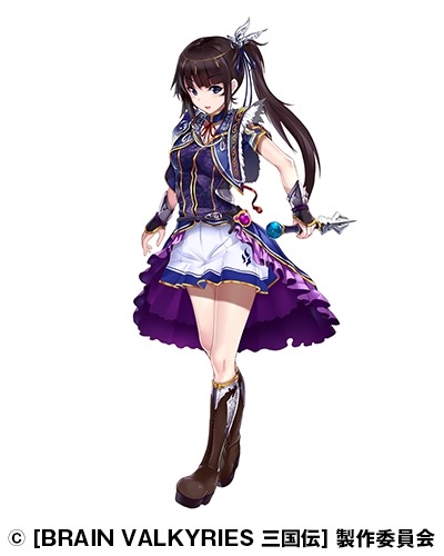 画像ギャラリー No.001のサムネイル画像 / 「BRAIN VALKYRIES 三国伝」,蘭世フェス限定戦乙女「荀イク」と「董卓」を6月30日に追加