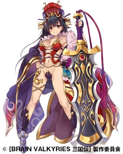 画像ギャラリー No.003のサムネイル画像 / 「BRAIN VALKYRIES 三国伝」,蘭世フェス限定戦乙女「荀イク」と「董卓」を6月30日に追加