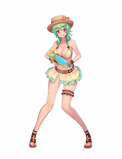 画像ギャラリー No.004のサムネイル画像 / 「ルナプリ」，イベント“常夏☆ビーチフラッグス”を開催
