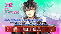 画像ギャラリー No.006のサムネイル画像 / 織田信長がまさかの2位に!?　波乱が巻き起こったイケメン総選挙2017の結果発表イベントをレポート。シリーズ最新作の発表も