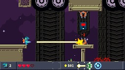 画像ギャラリー No.007のサムネイル画像 / 横スクロールACT「ケロブラスター」，PS4向けに配信がスタート