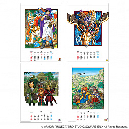 画像ギャラリー No.004のサムネイル画像 / 「ドラクエ」のスライムがデザインされた“てぶくろ”が発売。てぬぐいや2021年の卓上カレンダーも