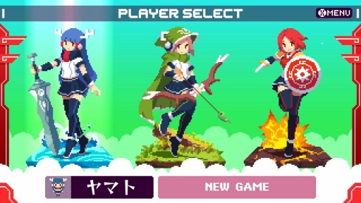 画像ギャラリー No.015のサムネイル画像 / 巫女を操る和風アクションゲーム「神巫女 -カミコ-」，eショップで配信開始