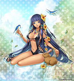 画像ギャラリー No.002のサムネイル画像 / 「ファントム オブ キル」，海上編ユニット「キル姫水着図鑑」で4人の水着キャラ情報が公開