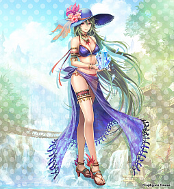 画像ギャラリー No.004のサムネイル画像 / 「ファントム オブ キル」，海上編ユニット「キル姫水着図鑑」で4人の水着キャラ情報が公開