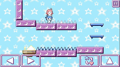 画像ギャラリー No.005のサムネイル画像 / キャラを切り替えながらゴールを目指すアクションパズルゲーム。「Heart Star」を紹介する「（ほぼ）日刊スマホゲーム通信」第1400回