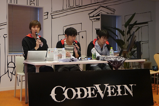 画像ギャラリー No.008のサムネイル画像 / 「CODE VEIN」の体験会＆開発ミーティングが開催。開発陣の意欲的なコメントで期待がさらに高まった