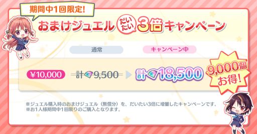 画像ギャラリー No.007のサムネイル画像 / 「Re:ステージ！プリズムステップ」でお正月キャンペーン開催。1日1回無料10連ガチャも