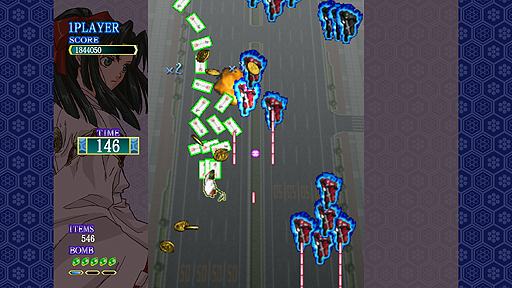 画像ギャラリー No.004のサムネイル画像 / あの名作縦シュー「式神の城」がSteamで6月16日より配信へ。配信開始日から1週間はキャンペーンで17％オフに
