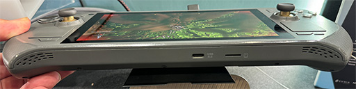 画像ギャラリー No.003のサムネイル画像 / 7型有機EL＆Ryzen 7 8840U搭載の携帯型ゲームPCをZOTACが展示。国内発売も期待できそう