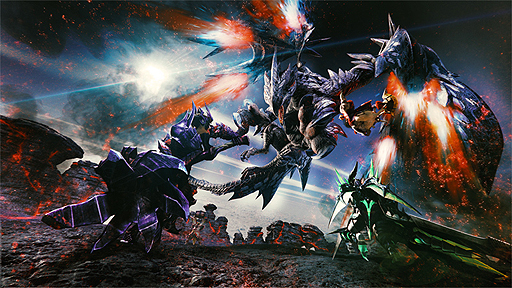 画像ギャラリー No.002のサムネイル画像 / 「モンスターハンターダブルクロス Nintendo Switch Ver.」が本日発売。3DS版のプレイヤーとも一狩りいける