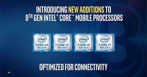 画像ギャラリー No.002のサムネイル画像 / ついに「Kaby Lake離れ」？ Intel，薄型ノートPC向けの第8世代Coreプロセッサ「Whiskey Lake-U」「Amber Lake-Y」を発表