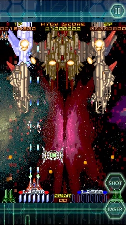画像ギャラリー No.002のサムネイル画像 / TAITO CLASSICSの第2弾「RAYFORCE（レイフォース）」のAndroid版が配信。「タイムギャル」の未公開マル秘資料も公開
