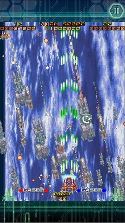画像ギャラリー No.004のサムネイル画像 / TAITO CLASSICSの第2弾「RAYFORCE（レイフォース）」のAndroid版が配信。「タイムギャル」の未公開マル秘資料も公開