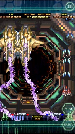 画像ギャラリー No.005のサムネイル画像 / TAITO CLASSICSの第2弾「RAYFORCE（レイフォース）」のAndroid版が配信。「タイムギャル」の未公開マル秘資料も公開