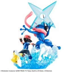 画像ギャラリー No.004のサムネイル画像 / アニメ「ポケモン」のサトシ，ピカチュウ，サトシゲッコウガがフィギュアに。予約受付開始