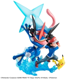 画像ギャラリー No.006のサムネイル画像 / アニメ「ポケモン」のサトシ，ピカチュウ，サトシゲッコウガがフィギュアに。予約受付開始