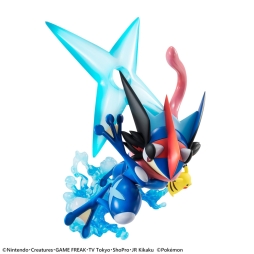 画像ギャラリー No.007のサムネイル画像 / アニメ「ポケモン」のサトシ，ピカチュウ，サトシゲッコウガがフィギュアに。予約受付開始
