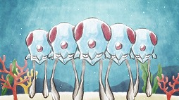 画像ギャラリー No.005のサムネイル画像 / ポケモンだいすきクラブ，メノクラゲの歌「ゆらゆらメノクラゲ」をYouTubeで公開