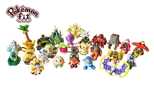 画像ギャラリー No.001のサムネイル画像 / ポケモンのぬいぐるみシリーズ「Pokemon fit」にアローラ地方のポケモンたちが登場。“ぬいバッグ”などの雑貨も