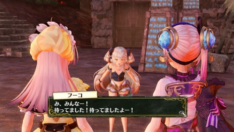 画像ギャラリー No.009のサムネイル画像 / 「リディー＆スールのアトリエ」旅の舞台となる「絵画の世界」に関する3人のキャラクター情報が公開。調合システムの新要素も