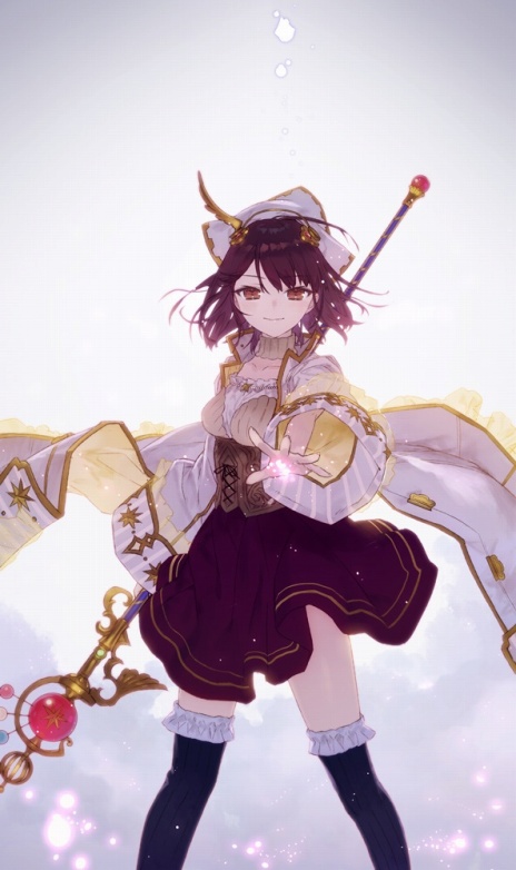 画像ギャラリー No.035のサムネイル画像 / 「リディー＆スールのアトリエ」旅の舞台となる「絵画の世界」に関する3人のキャラクター情報が公開。調合システムの新要素も