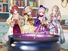 画像ギャラリー No.001のサムネイル画像 / 「リディー＆スールのアトリエ 〜不思議な絵画の錬金術士〜」に登場する「コルネリア」「パメラ」「ハゲル」，システム関連の追加情報を紹介