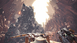 画像ギャラリー No.001のサムネイル画像 / 「MONSTER HUNTER: WORLD」，新モンスター4頭の生態とは……。狩りの様子を収めた先行プレイ動画を紹介。“飛雷竜 トビカガチ”などに操虫棍で挑む