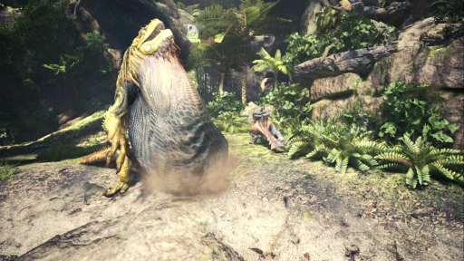 画像ギャラリー No.035のサムネイル画像 / 「MONSTER HUNTER: WORLD」狩猟生活ノススメ 第1回：見た目は凄腕，中身はド素人！ 新米ハンター，新大陸に立つ