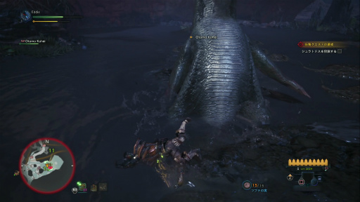 画像ギャラリー No.011のサムネイル画像 / 「MONSTER HUNTER: WORLD」狩猟生活ノススメ 第3回：“縄張り意識”がクエスト成功の秘訣？ 苦手なアンジャナフ，再び……