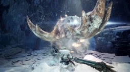 画像ギャラリー No.003のサムネイル画像 / 「MONSTER HUNTER WORLD: ICEBORNE」の新アクション「クラッチクロー」の情報が公開。大剣と刀の新連携アクション動画もお届け