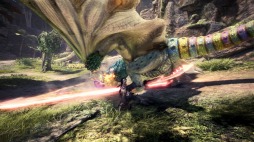 画像ギャラリー No.004のサムネイル画像 / 「MONSTER HUNTER WORLD: ICEBORNE」の新アクション「クラッチクロー」の情報が公開。大剣と刀の新連携アクション動画もお届け