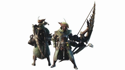 画像ギャラリー No.006のサムネイル画像 / 「MONSTER HUNTER WORLD: ICEBORNE」，新アクションの紹介動画が公開。今回はスラッシュアックスや弓など6つの武器種を一挙に