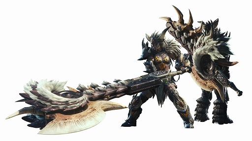 画像ギャラリー No.016のサムネイル画像 / 「MONSTER HUNTER WORLD: ICEBORNE」，新アクションの紹介動画が公開。今回はスラッシュアックスや弓など6つの武器種を一挙に