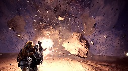 画像ギャラリー No.022のサムネイル画像 / 「MONSTER HUNTER WORLD: ICEBORNE」，新アクションの紹介動画が公開。今回はスラッシュアックスや弓など6つの武器種を一挙に