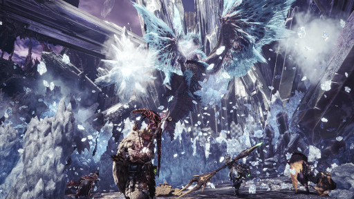 画像ギャラリー No.007のサムネイル画像 / 冰龍「イヴェルカーナ」に挑戦。「MONSTER HUNTER WORLD:ICEBORNE」のプレス体験会をレポート