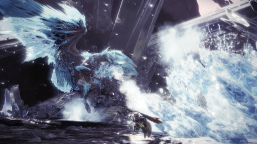 画像ギャラリー No.001のサムネイル画像 / 冰龍「イヴェルカーナ」は強かった……！ 「MONSTER HUNTER WORLD:ICEBORNE」のプレス体験会でのプレイ動画を掲載