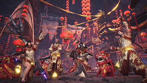 画像ギャラリー No.002のサムネイル画像 / PS4「MHW: ICEBORNE」でアステラ祭【煌めきの宴】とセリエナ祭【万福の宴】が本日より開催。受付嬢着せ替え衣装などのDLCも登場