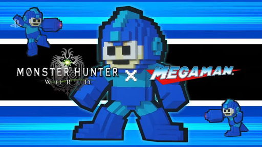 画像ギャラリー No.002のサムネイル画像 / 「MONSTER HUNTER: WORLD」でロックマンとハンティング。カプコンの名作アクション「ロックマン」とのコラボを発表