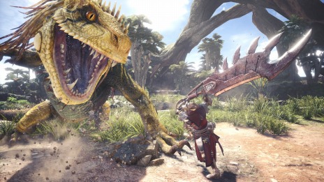 画像ギャラリー No.008のサムネイル画像 / PC版「MONSTER HUNTER WORLD」，防具「防衛隊α」シリーズ＆全14種の「防衛隊派生」武器が実装に。カムバックキャンペーンもスタート