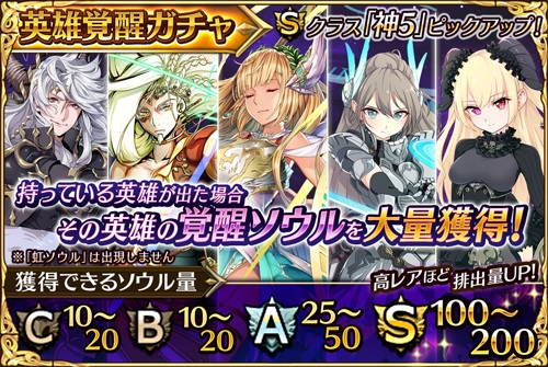 画像ギャラリー No.001のサムネイル画像 / 「ブレイブリーオブリビオン」，新キャンペーン「英雄覚醒フェス」が開催
