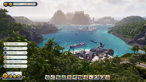 画像ギャラリー No.006のサムネイル画像 / 「Tropico 6」がついにリリース。なにかと厳しい国際社会の波にもまれつつ,独裁国家の生き残りを図るのだ